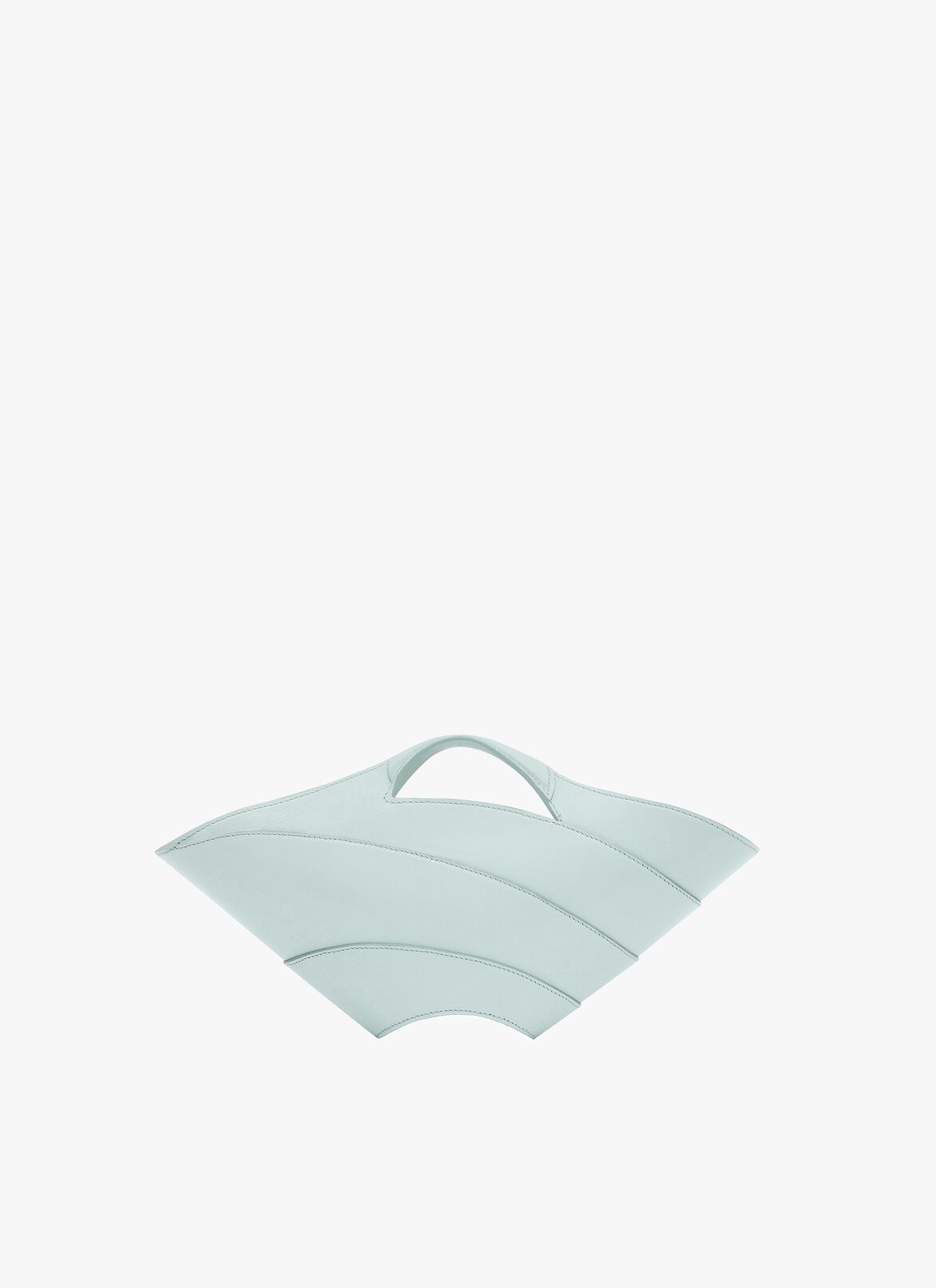 Khaima small bag in shiny goatskin ALAÏA GREEN KHAIMA SMALL BAG IN SHINY GOATSKIN
